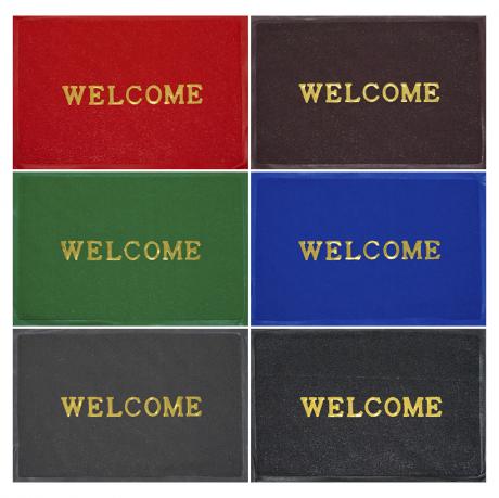 Килимок гумовий прямокутний 38*58см Welcome 2901-2 Килимок гумовий прямокутний 38*58см Welcome 2901-2