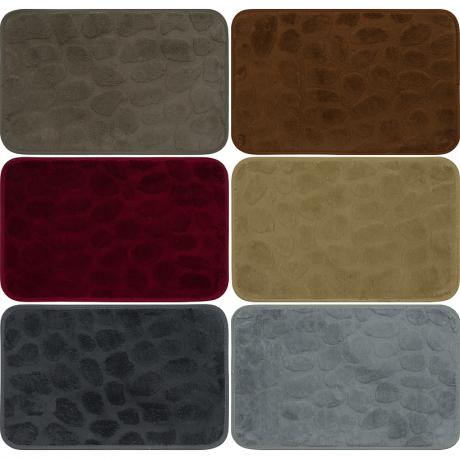 Килимок прямокутний 38*58см з тисненням Камінці 2901-8 Килимок прямокутний 38*58см з тисненням Камінці 2901-8