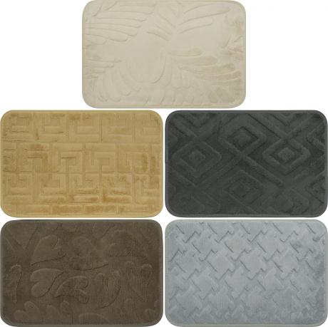 Килимок прямокутний 38*58см з тисненням 2901-11 Килимок прямокутний 38*58см з тисненням 2901-11