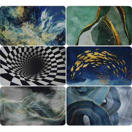 Килимок прямокутний 48*78см з візерунком 2901-19 Килимок прямокутний 48*78см з візерунком 2901-19