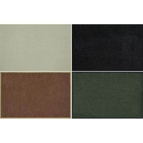 Килимок прямокутний 40*60см однотонний з блиском 2901-23 Килимок прямокутний 40*60см однотонний з блиском 2901-23