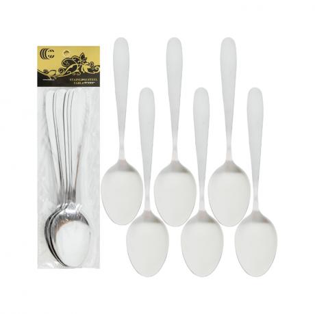 Набір чайних ложок 6шт 15,5см C 821-TS Набір чайних ложок 6шт 15,5см C 821-TS
