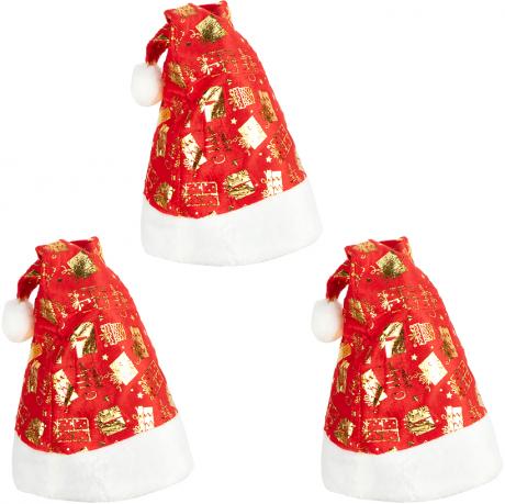 ТОТАЛ! Шапка Діда Мороза С Новым годом 6241-6(рус) ТОТАЛ! Шапка Діда Мороза С Новым годом 6241-6(рус)