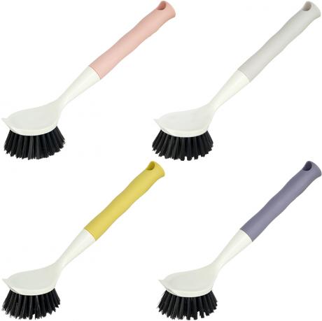 Щітка господарська 27см з довгою пластиковою ручкою 302 Щітка господарська 27см з довгою пластиковою ручкою 302