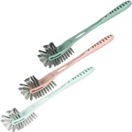 Щітка господарська двостороння 46*9*5см з довгою ручкою 8219-1 Щітка господарська двостороння 46*9*5см з довгою ручкою 8219-1
