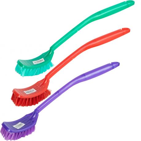 Щітка господарська універсальна 38см з довгою ручкою 518 Щітка господарська універсальна 38см з довгою ручкою 518