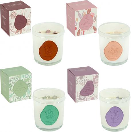 Свічка ароматична із запахом троянди в склі для дому AXW9040-1 Свічка ароматична із запахом троянди в склі для дому AXW9040-1