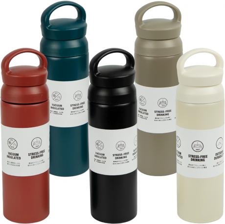 Дорожня склянка 500 мл із нержавіючої сталі з подвійною кришкою B25-3 Дорожня склянка 500 мл із нержавіючої сталі з подвійною кришкою B25-3