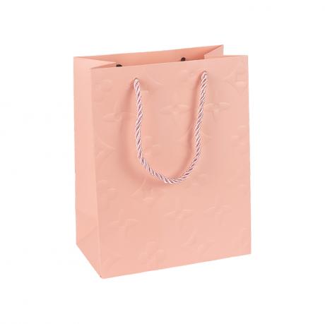 Пакет подарунковий 26х32х12см з тисненням PINK HL-1868 Пакет подарунковий 26х32х12см з тисненням PINK HL-1868