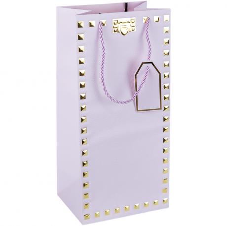 Пакет подарунковий38х18х13см із тисненням фольгою Пляшка LIGHT PURPLE HL-1923 Пакет подарунковий38х18х13см із тисненням фольгою Пляшка LIGHT PURPLE HL-1923