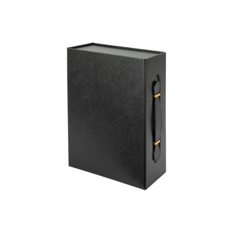 Подарункова коробка 28,2×20,9×9,2 см з ручкою BLACK HL-224 Подарункова коробка 28,2×20,9×9,2 см з ручкою BLACK HL-224