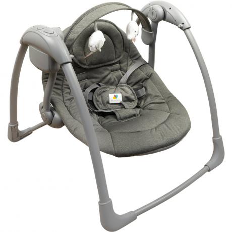 Дитячий заколисуючий центр для дітей 3–11кг Mastela 6599 сірий Дитячий заколисуючий центр для дітей 3–11кг Mastela 6599 сірий