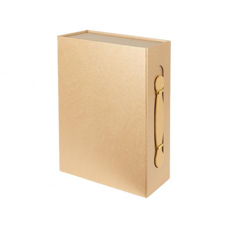 Подарункова коробка 33×25×12 см з ручкою CHAMPAGNE GOLD HL-230 Подарункова коробка 33×25×12 см з ручкою CHAMPAGNE GOLD HL-230