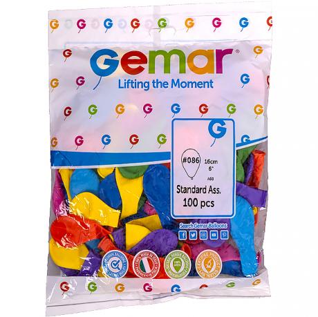 Кульки 6 Пастель круглі A60/80 Кульки 6 Пастель круглі A60/80