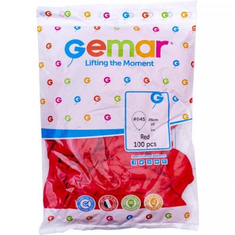 Кульки 10 Пастель Червоний G90/45 Кульки 10 Пастель Червоний G90/45