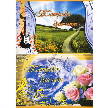 Тетрадь для нот А4 8 листов Тетрадь для нот А4 8 листов