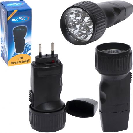 Ліхтарик акум.Космос на 5 лампочок, LED 130*55мм 528 Ліхтарик акум.Космос на 5 лампочок, LED 130*55мм 528