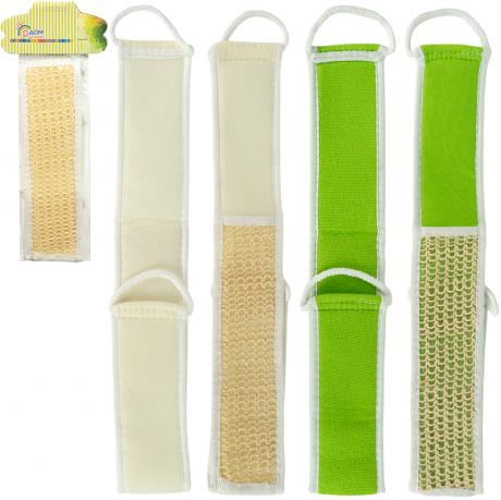 Мочалка для тіла та спини з ручками 70см, натуральне волокно В061-0004 Мочалка для тіла та спини з ручками 70см, натуральне волокно В061-0004