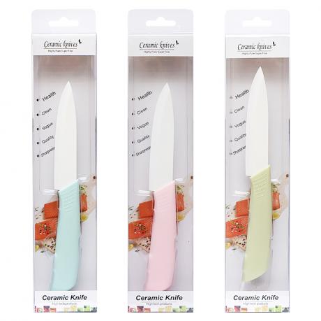 Ніж керамічний 20,5см з кольоровою ручкою, в коробці X3-227 Ніж керамічний 20,5см з кольоровою ручкою, в коробці X3-227
