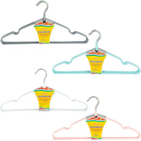 Набір вішалок металевих з покриттям 10 штук 40*20см X2-259/7101-26G Набір вішалок металевих з покриттям 10 штук 40*20см X2-259/7101-26G