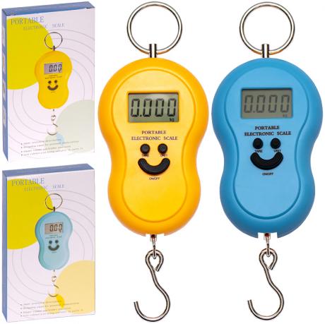Ваги ручні смайл 5 кг 11,5*7,5*2,5 см DJ-60 Ваги ручні смайл 5 кг 11,5*7,5*2,5 см DJ-60