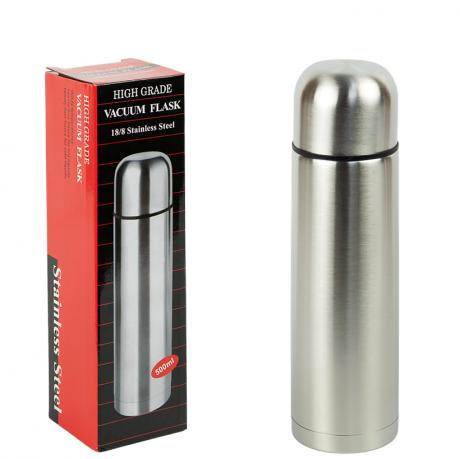 Термос 500 мл із нержавіючої сталі з кнопкою B25-9 Термос 500 мл із нержавіючої сталі з кнопкою B25-9