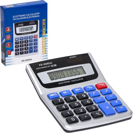 Калькулятор KK-8985A 12х10х2 см Калькулятор KK-8985A 12х10х2 см