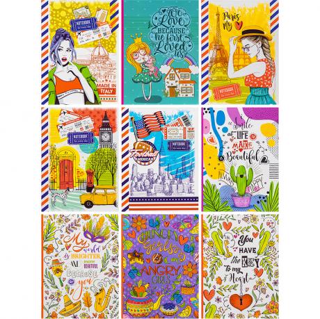 Блокнот А5 "Мандарин" 80 листов, интегральная обложка, пантон Блокнот А5 "Мандарин" 80 листов, интегральная обложка, пантон