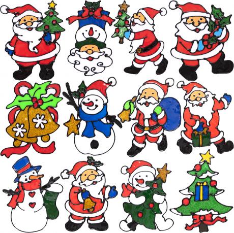 Силіконова наклейка на скло 20х15см 13-63 Силіконова наклейка на скло 20х15см 13-63