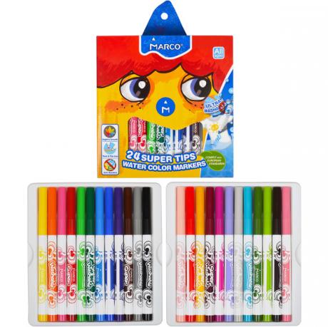 Фломастери 24 кольори 1630 MARCO Фломастери 24 кольори 1630 MARCO