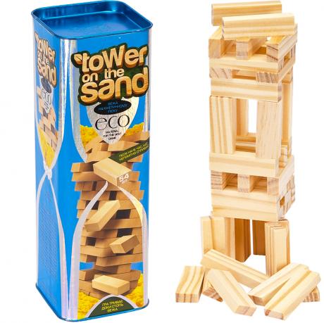 Настільна гра Вежа 5+ Tower on the sand укр. ST-02/ДТ-ЛА-06-36 Настільна гра Вежа 5+ Tower on the sand укр. ST-02/ДТ-ЛА-06-36