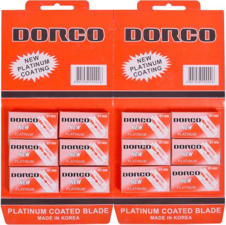 Леза DORCO класичні двосторонні ST-300 Леза DORCO класичні двосторонні ST-300