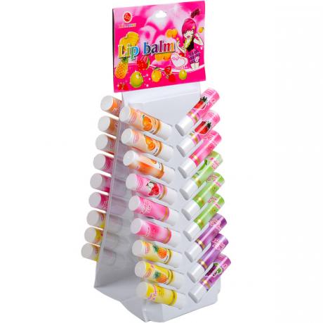 Набір помад гігієнічних білих 36шт Фрукти 3006 Набір помад гігієнічних білих 36шт Фрукти 3006