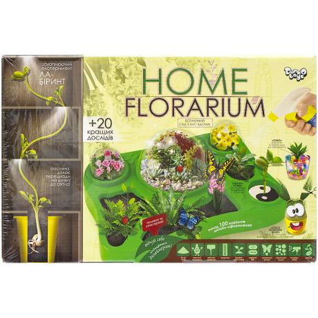 Набір HOME FLORARIUM укр, для вирощування рослин HFL-01-01U Набір HOME FLORARIUM укр, для вирощування рослин HFL-01-01U
