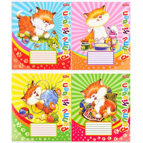 Зошит кольоровий 12 аркушів, клітинка 2783 N Зошит кольоровий 12 аркушів, клітинка 2783 N