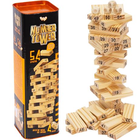 Настільна гра Вежа 5+ Number tower укр/рос. NT-01U/ДТ-ЛА-06-38 Настільна гра Вежа 5+ Number tower укр/рос. NT-01U/ДТ-ЛА-06-38