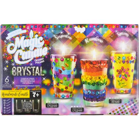Набір парафінові свічки з кристалами MAGIC CANDLE CRYSTAL MgC-02-01 Набір парафінові свічки з кристалами MAGIC CANDLE CRYSTAL MgC-02-01