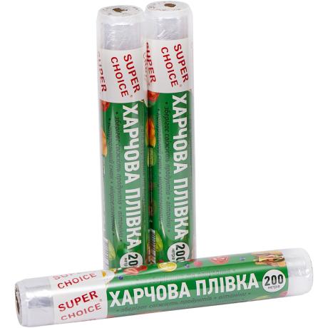 Плівка харчова 29см 200м 12мкм (ЕКО) Х Плівка харчова 29см 200м 12мкм (ЕКО) Х