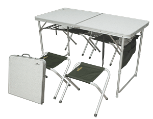 Стол GC с 4мя стульями (комплект) Стол GC с 4мя стульями (комплект)