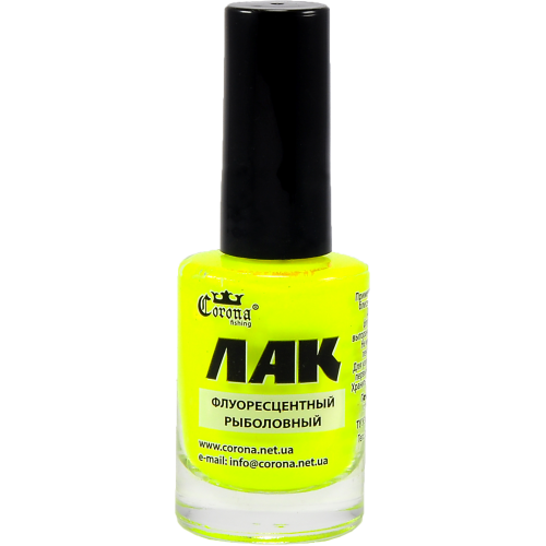 Лак рыболовный флуоресцентный Corona желтый Лак рыболовный флуоресцентный Corona желтый