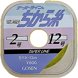 Шок лидер Gosen Taper Line GT-462N 15м x 5шт № 3 - 12 Шок лидер Gosen Taper Line GT-462N 15м x 5шт № 3 - 12