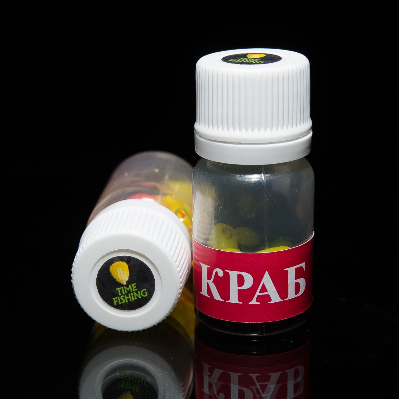 Силиконовая кукуруза в дипе Time Fishing Краб MIDI Силиконовая кукуруза в дипе Time Fishing Краб MIDI