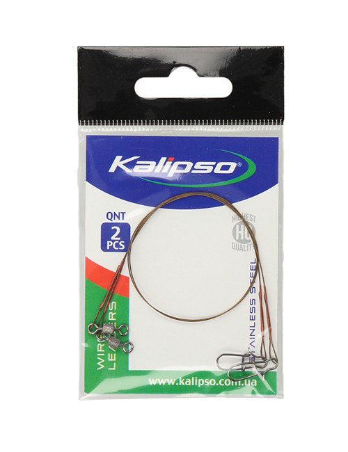 Поводок Kalipso 1*7 10кг 15см(2шт) Поводок Kalipso 1*7 10кг 15см(2шт)