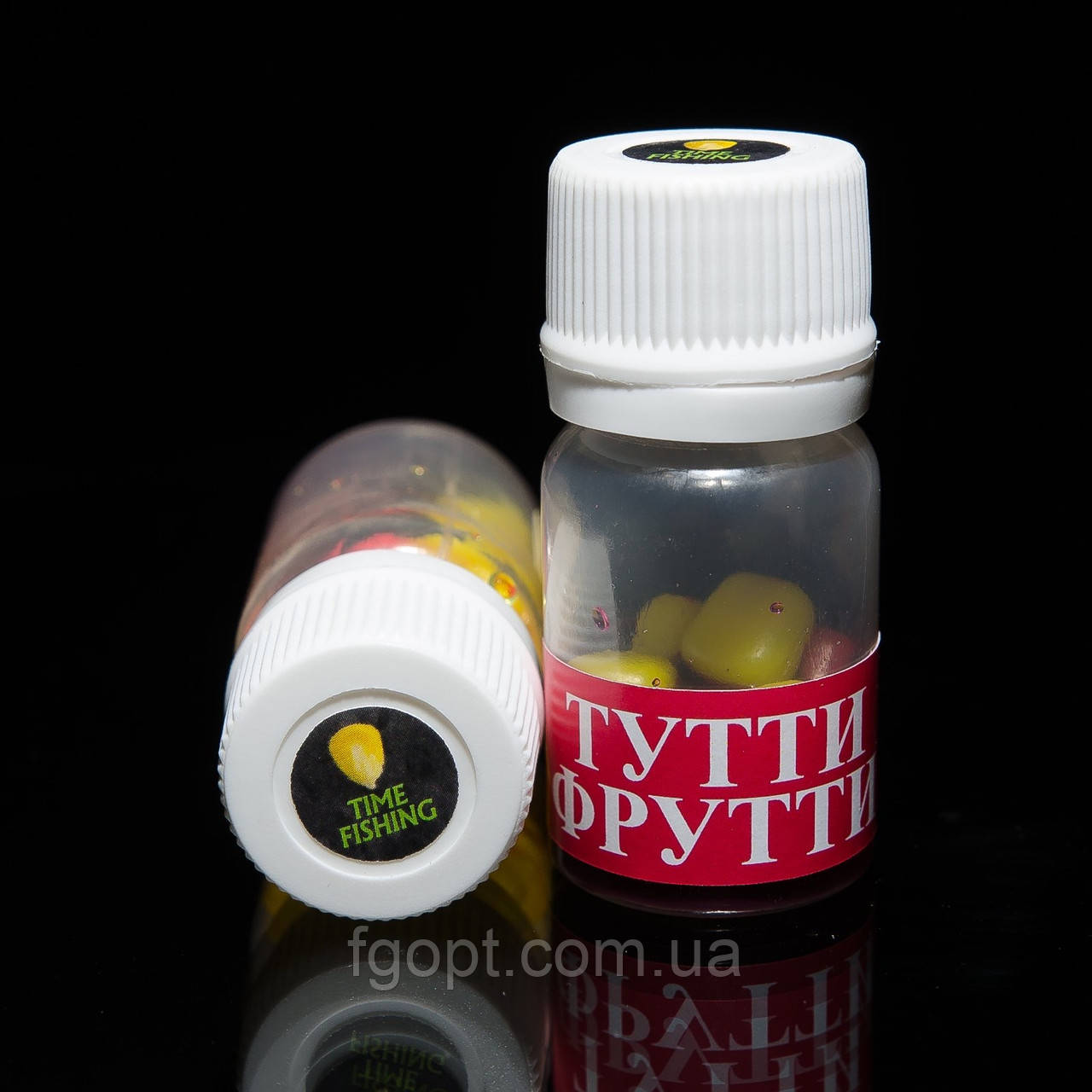 Силиконовая кукуруза в дипе Time Fishing Тутти-Фрутти mini Силиконовая кукуруза в дипе Time Fishing Тутти-Фрутти mini