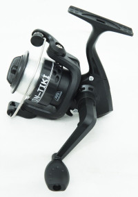 Катушка KON-TIKI 3BB серебряная с леской Катушка KON-TIKI 3BB серебряная с леской