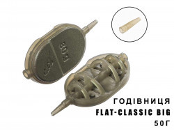 Кормушка КОРМУШКА FLAT-Classic BIG 50г Кормушка КОРМУШКА FLAT-Classic BIG 50г
