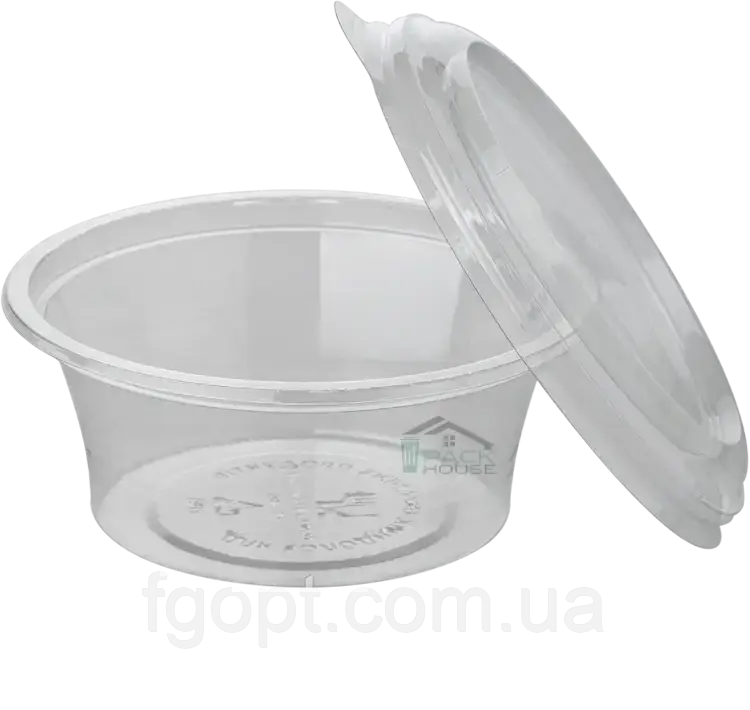 Контейнер круглый с крышкой (пет) под опарыша Контейнер круглый с крышкой (пет) под опарыша