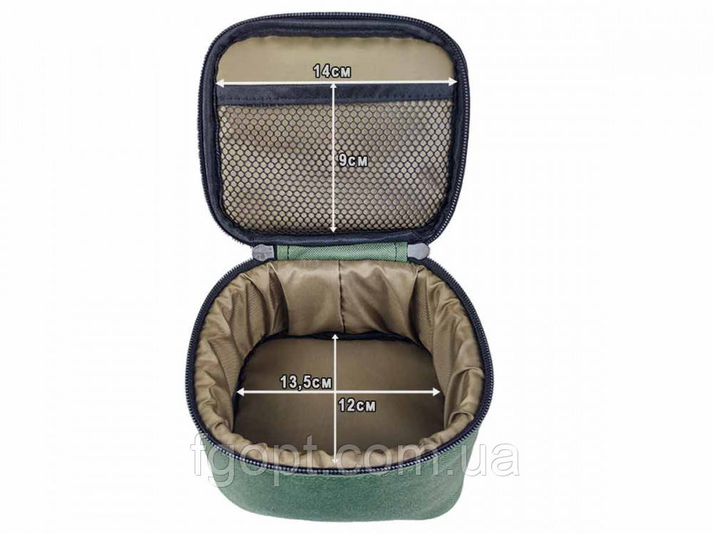 Сумка полужесткая под катушку M (16x14x9см) Сумка полужесткая под катушку M (16x14x9см)