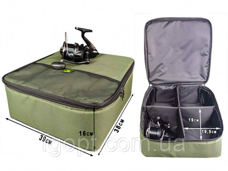 Сумка-чехол на 4 катушки до 17 000 (39х38х16см) Сумка-чехол на 4 катушки до 17 000 (39х38х16см)