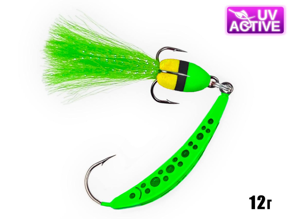 Блесна Лыжа 18г (Green) Блесна Лыжа 18г (Green)